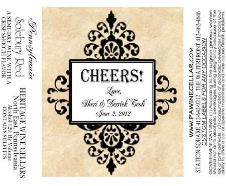 Custom Wine Label