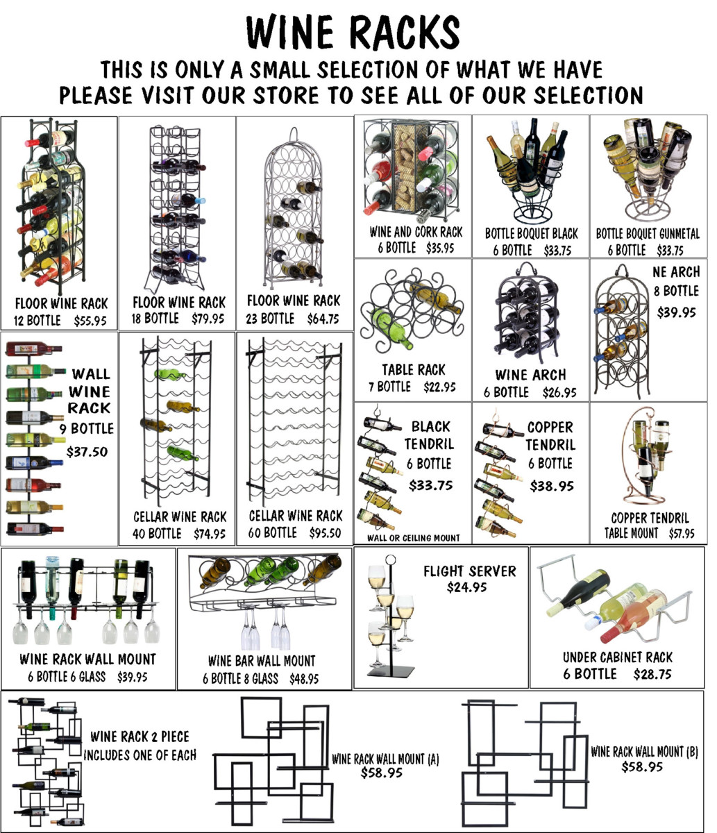 Wine Racks & Accessories Pennsylvania Wine Cellar